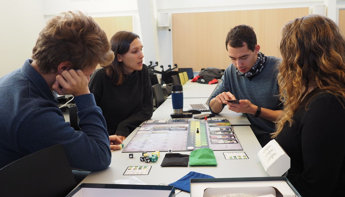 Studerende på Aarhus Universitet undervises målrettet i innovation og entrepeneurship.Foto: Peter F. Gammelby