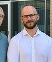 Jørgen Kjems (left) and Morten Venø are partners in a new consortium, PRIME, that will seek to develop biological nano-implants - based on naturally occurring signaling pathways - that can help patients with epilepsy. Photo: Anne Færch Nielsen.